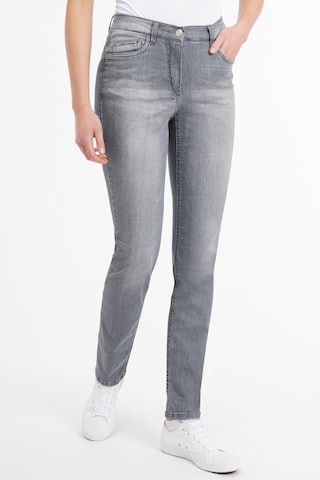 Recover Pants Slimfit Jeans 'Adrian' in Grijs: voorkant