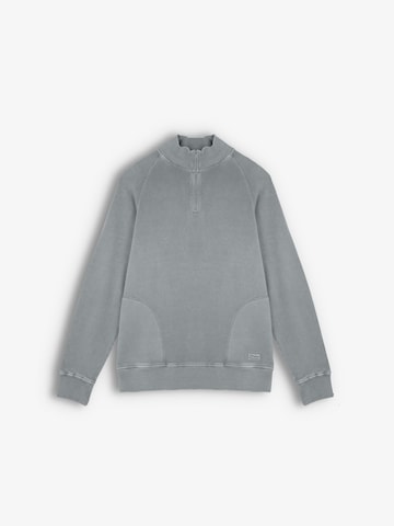 Scalpers Sweatshirt 'Neat' in Grau: predná strana