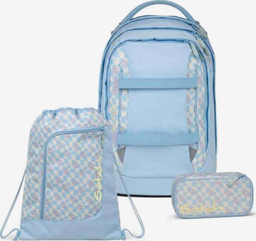 Satch Rucksack in Blau: Vorderseite
