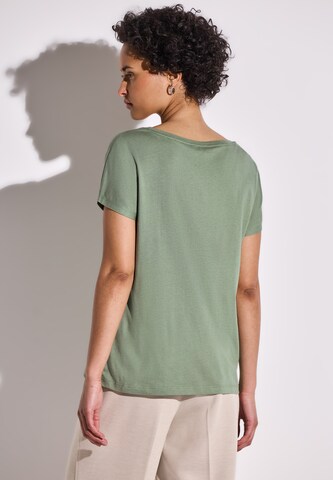 STREET ONE T-Shirt in Grün