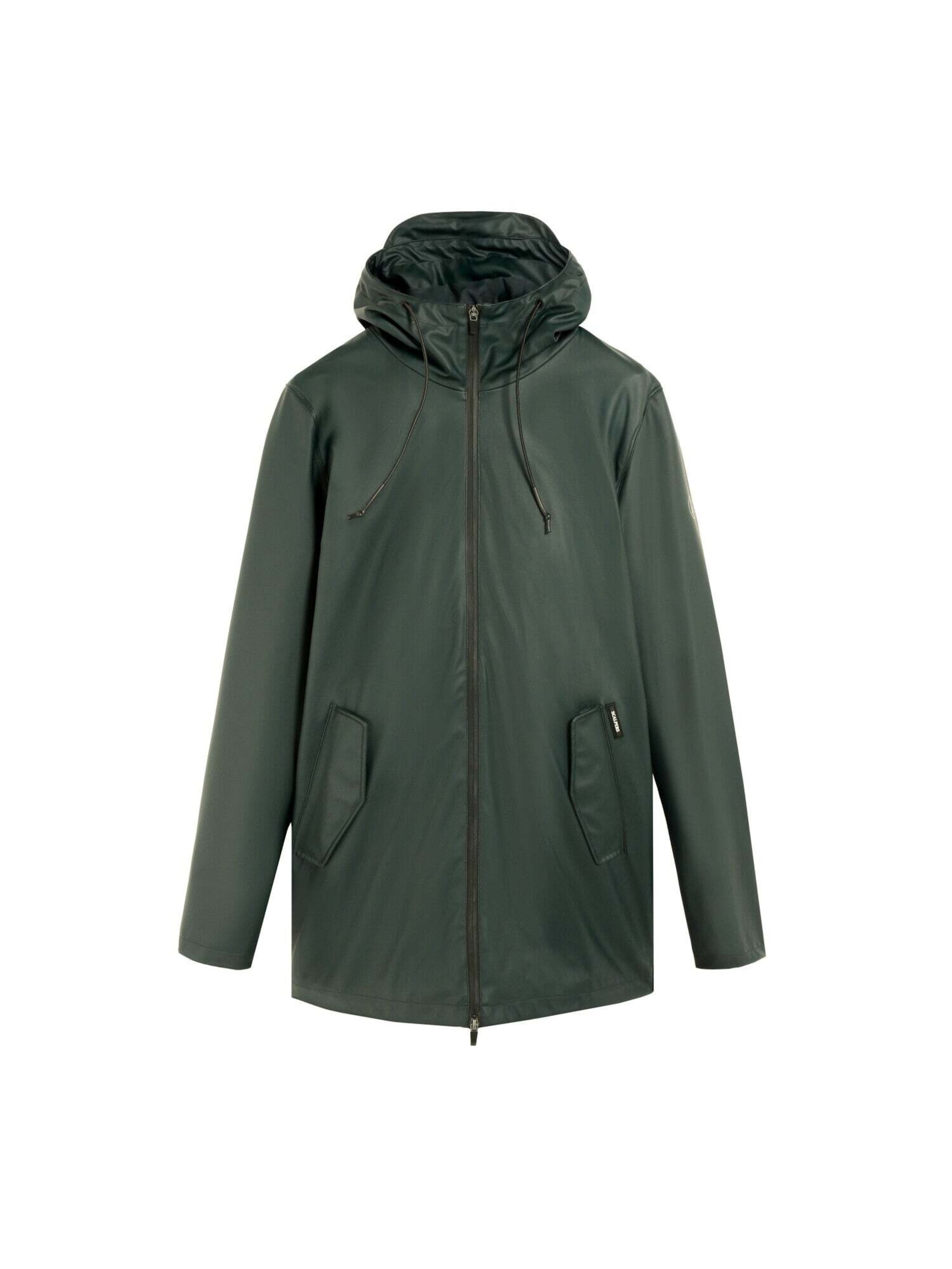 Scalpers Λειτουργικό μπουφάν σε πράσινο: μπροστά