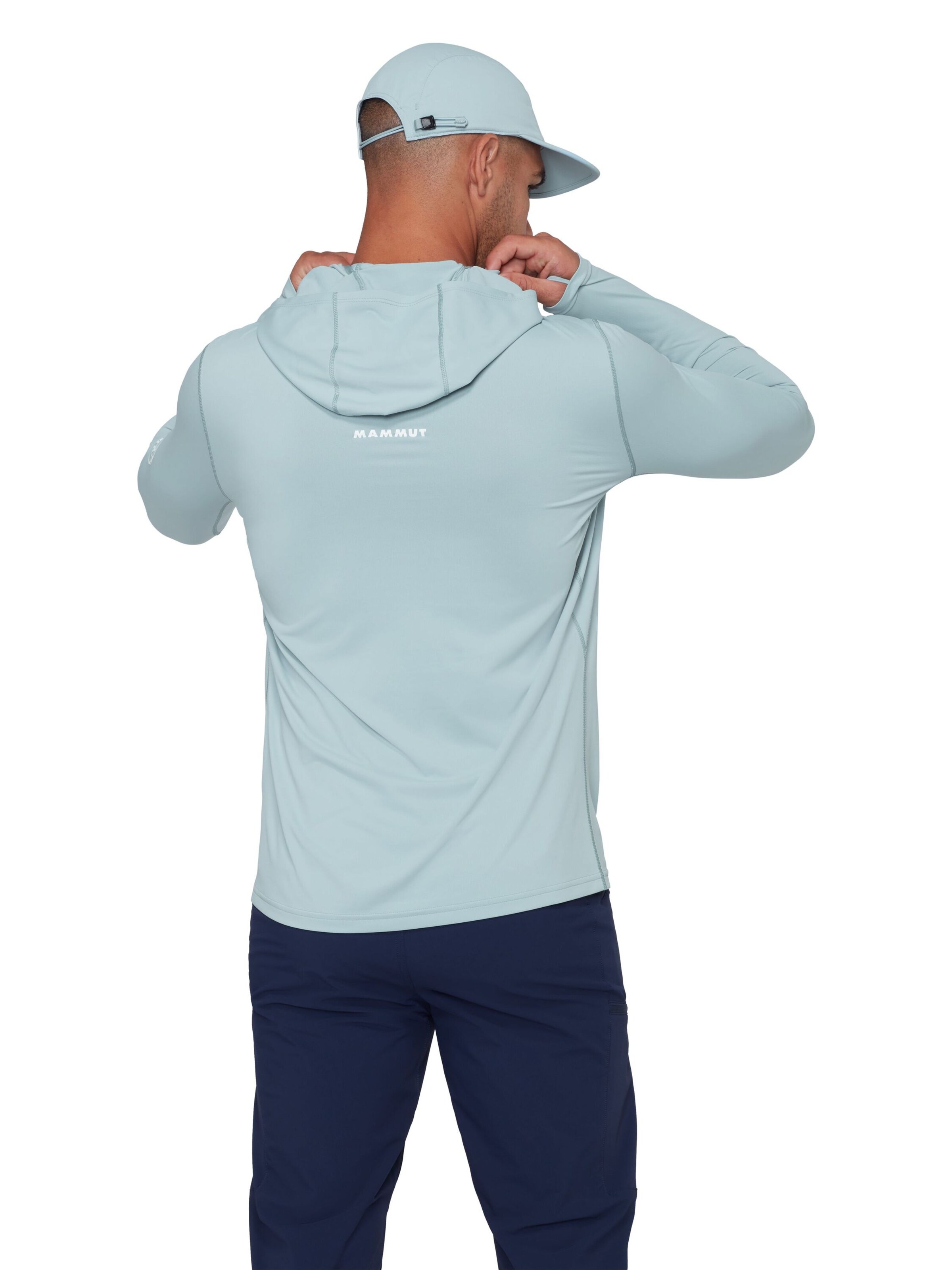 MAMMUT Athletic Sweatshirt in Blue