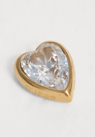 GUESS Ohrringe 'CRYSTAL LOVE' in Gold