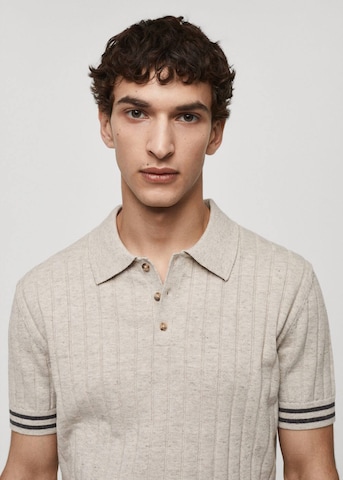 MANGO MAN Shirt 'Andre' in Beige