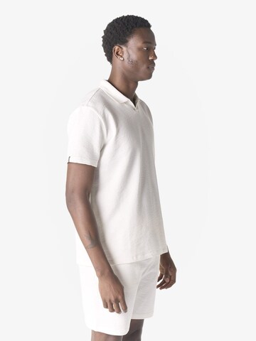 KOROSHI Poloshirt in Weiß