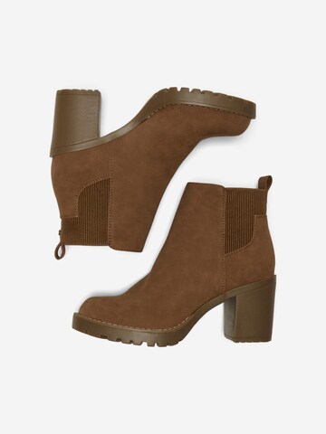 Boots chelsea 'ONLBarbaba' di ONLY in marrone