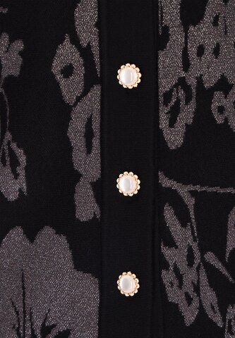 Usha Gebreid vest in Zwart