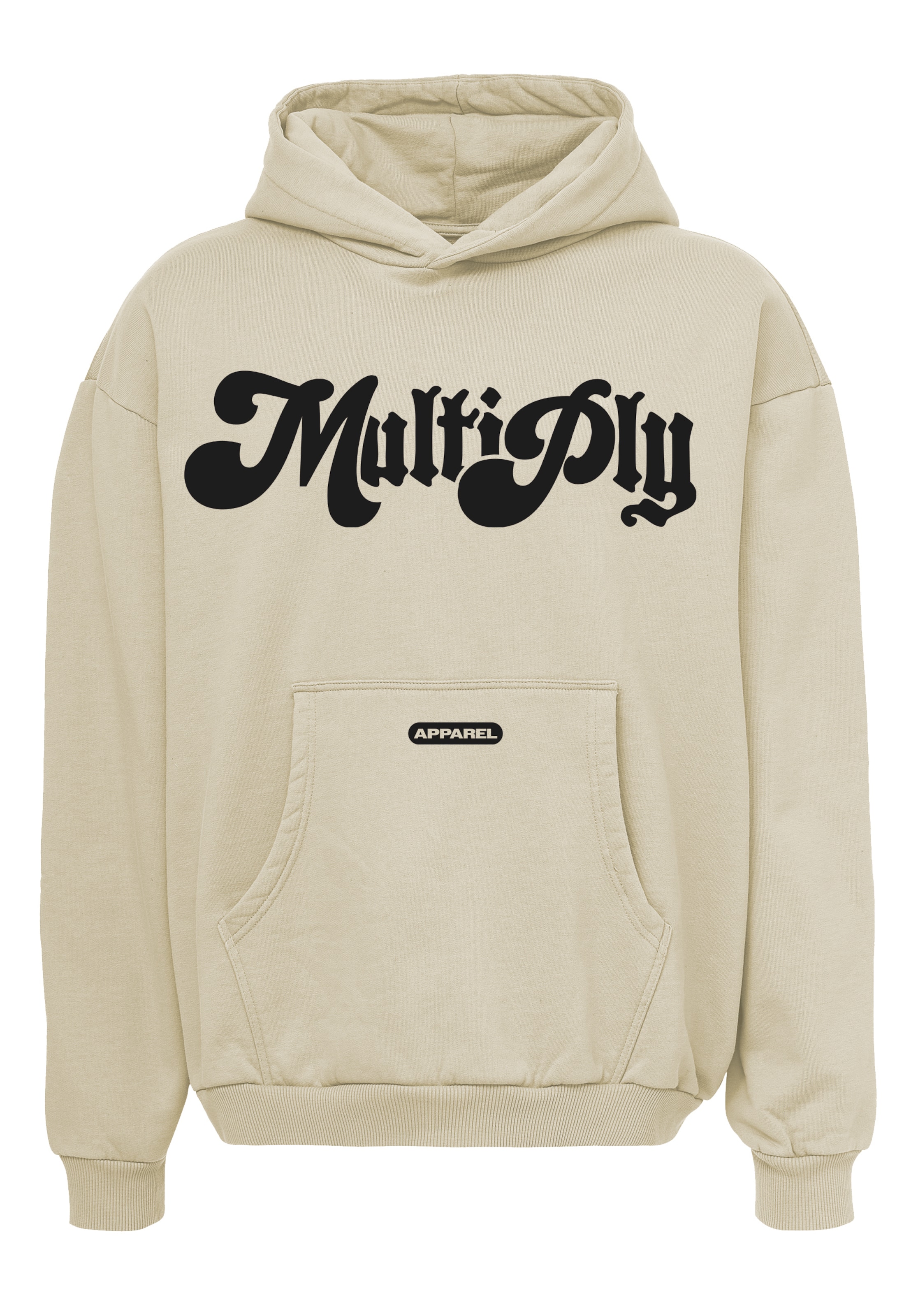 Multiply Apparel Sweatshirt in Beige: Vorderseite