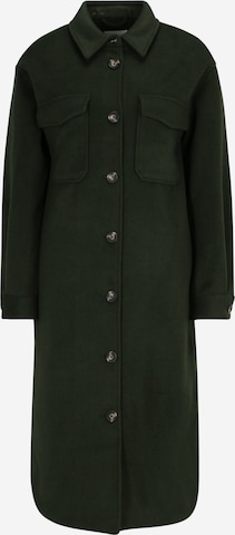 OBJECT Between-Seasons Coat 'ELLA' in Green: front