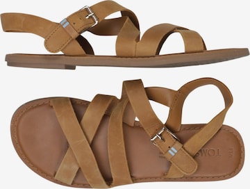 TOMS Sandals & High-Heeled Sandals in 37 in Brown: front