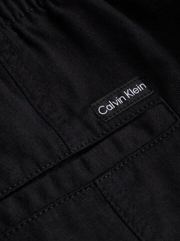 Calvin Klein Jeans Свободный крой Штаны в Черный