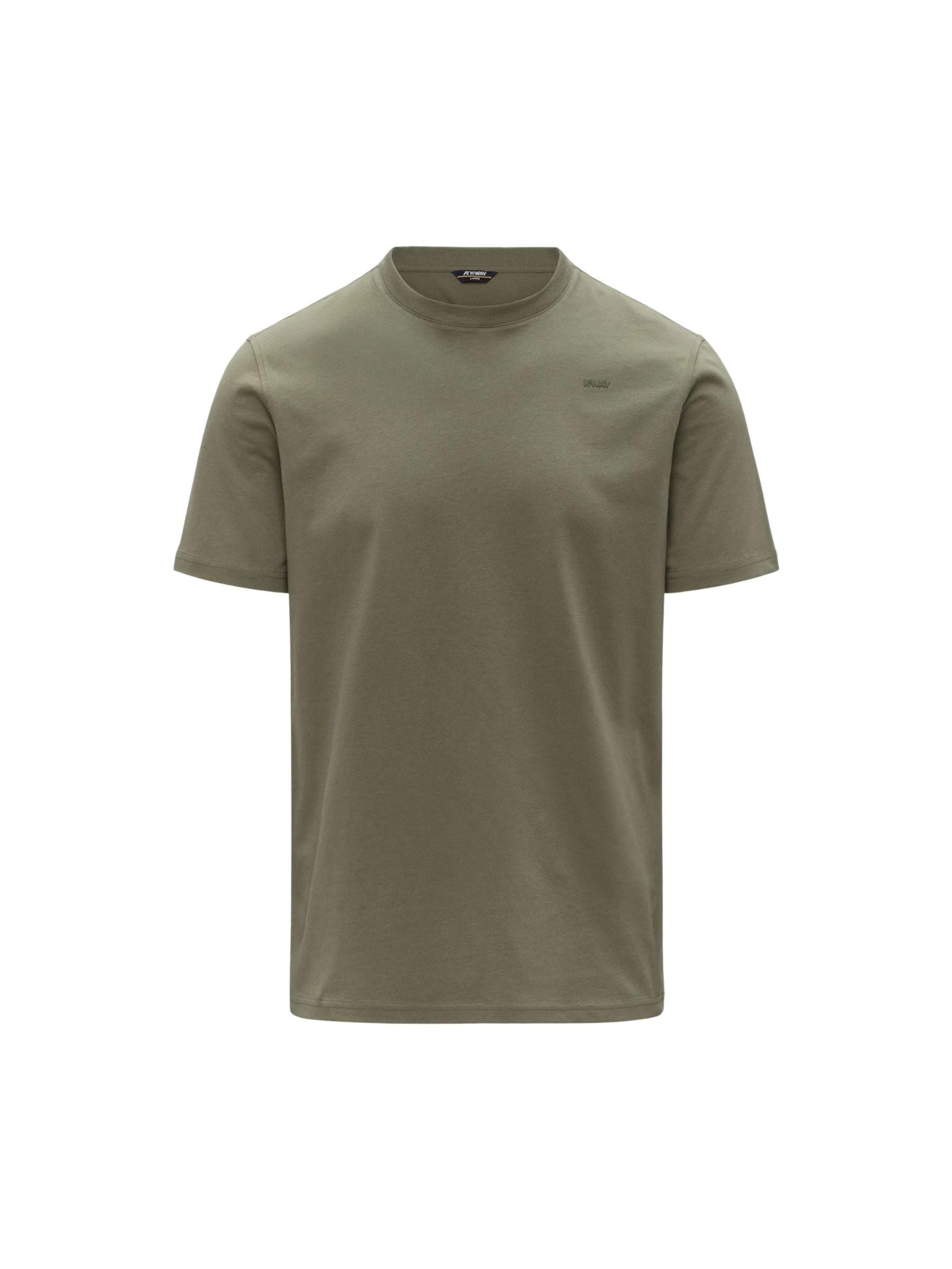 K-Way Shirt 'ODOM' in Groen: voorkant