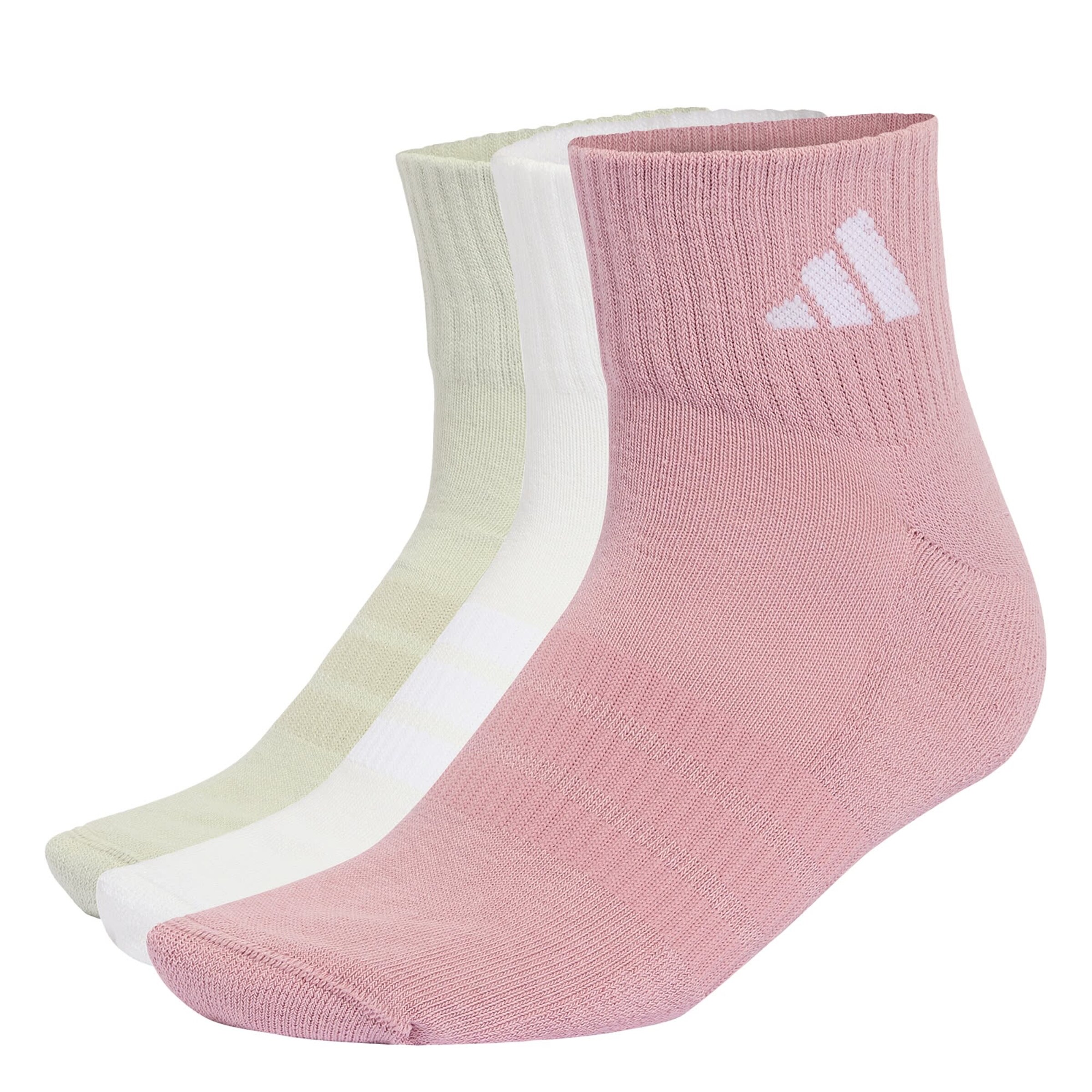 Chaussettes de sport 'Ess' ADIDAS PERFORMANCE en vert : devant