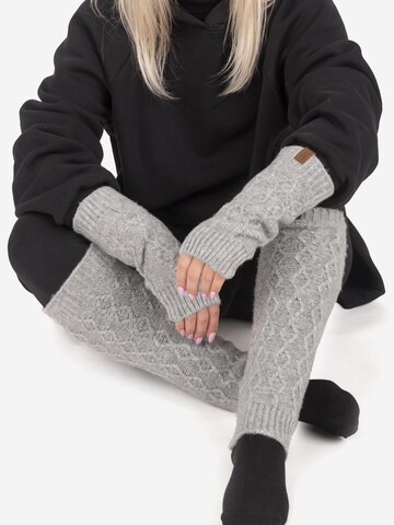 Vivisence Fingerless Gloves '7216' in Grey