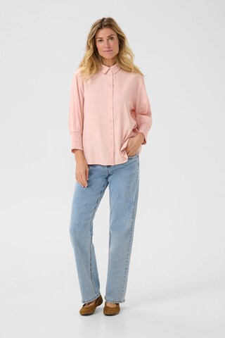 Cream Bluse 'Nola' in Pink