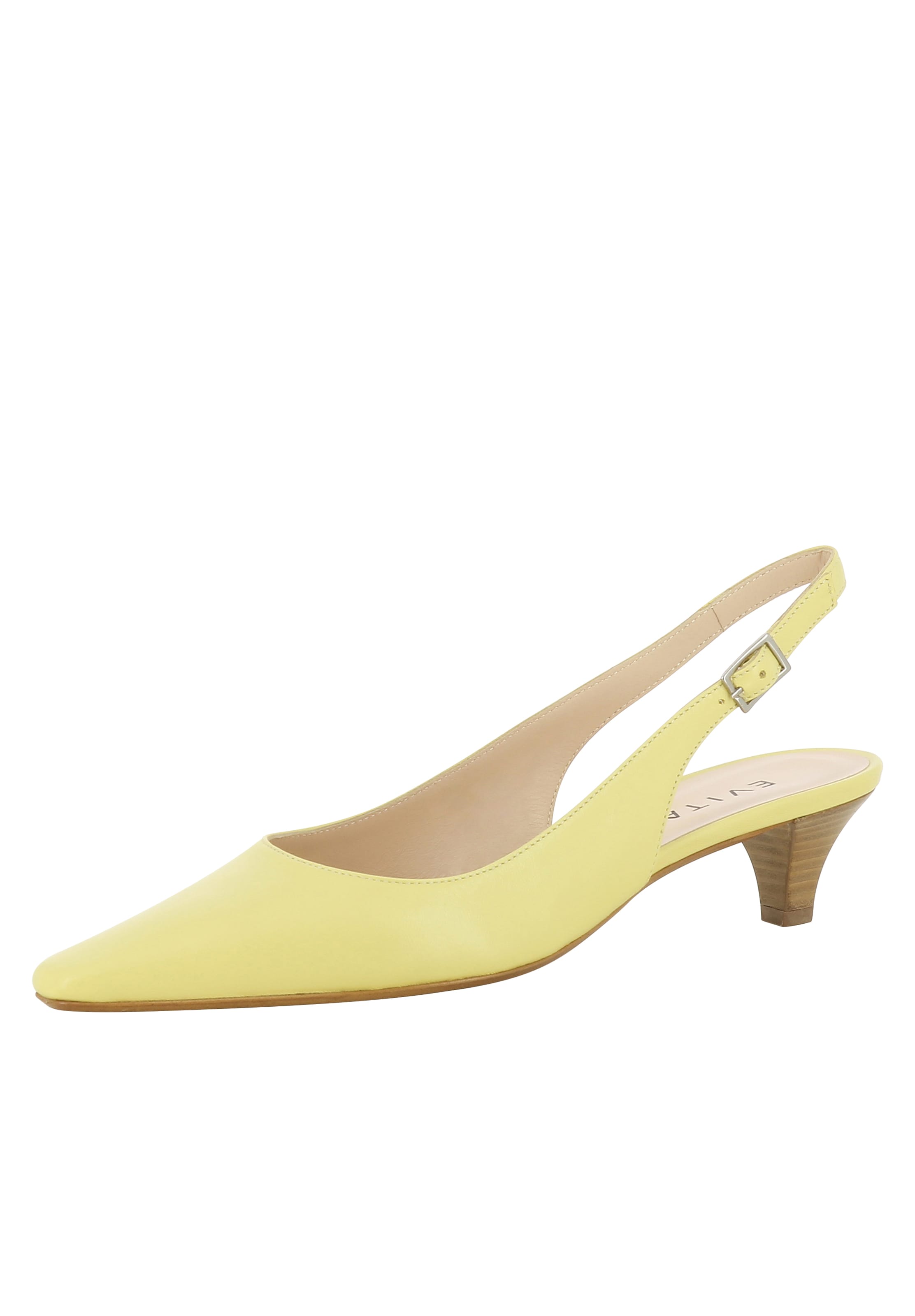 EVITA Slingback pumps 'Lia' in Yellow: front