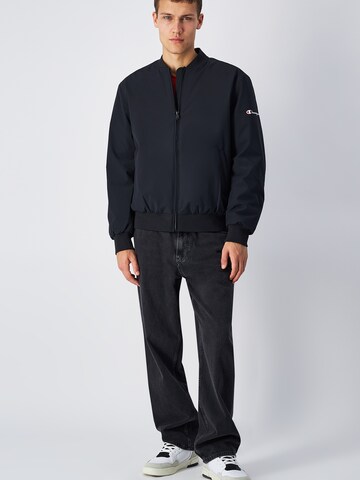 Champion Authentic Athletic Apparel Демисезонная куртка в Черный
