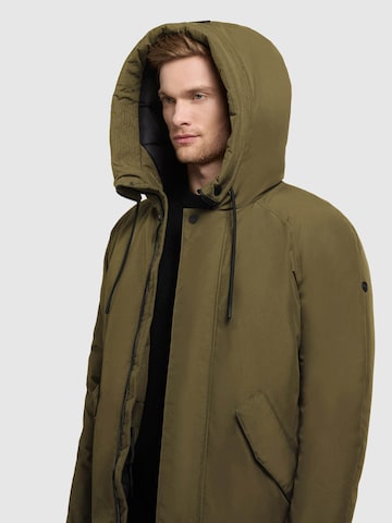 Cappotto invernale 'Anth2' di khujo in verde