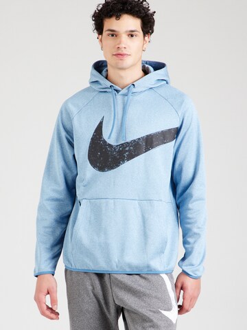 mėlyna NIKE Sportinio tipo megztinis: priekis