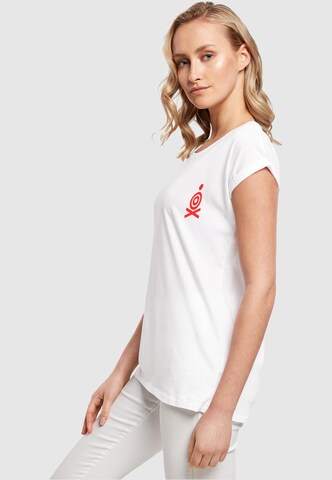 Merchcode Shirt 'TORC - Street Food' in White