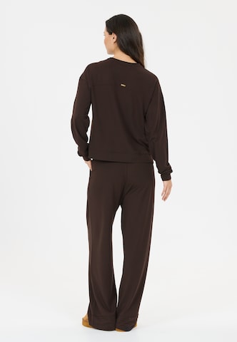 Athlecia Sweatshirt 'Brenan' in Braun