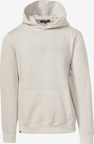 KOROSHI Collegepaita värissä valkoinen: etupuoli