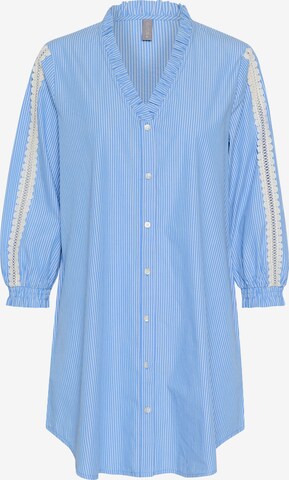 CULTURE Blouse 'Amaze' in Blauw: voorkant