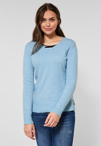 CECIL Пуловер в синьо: отпред