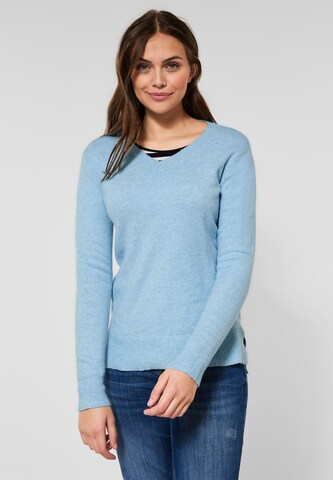 CECIL Sweater in Blue: front