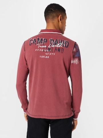 CAMP DAVID Shirt in Rot