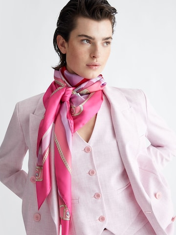 Foulard Liu Jo en rose : devant