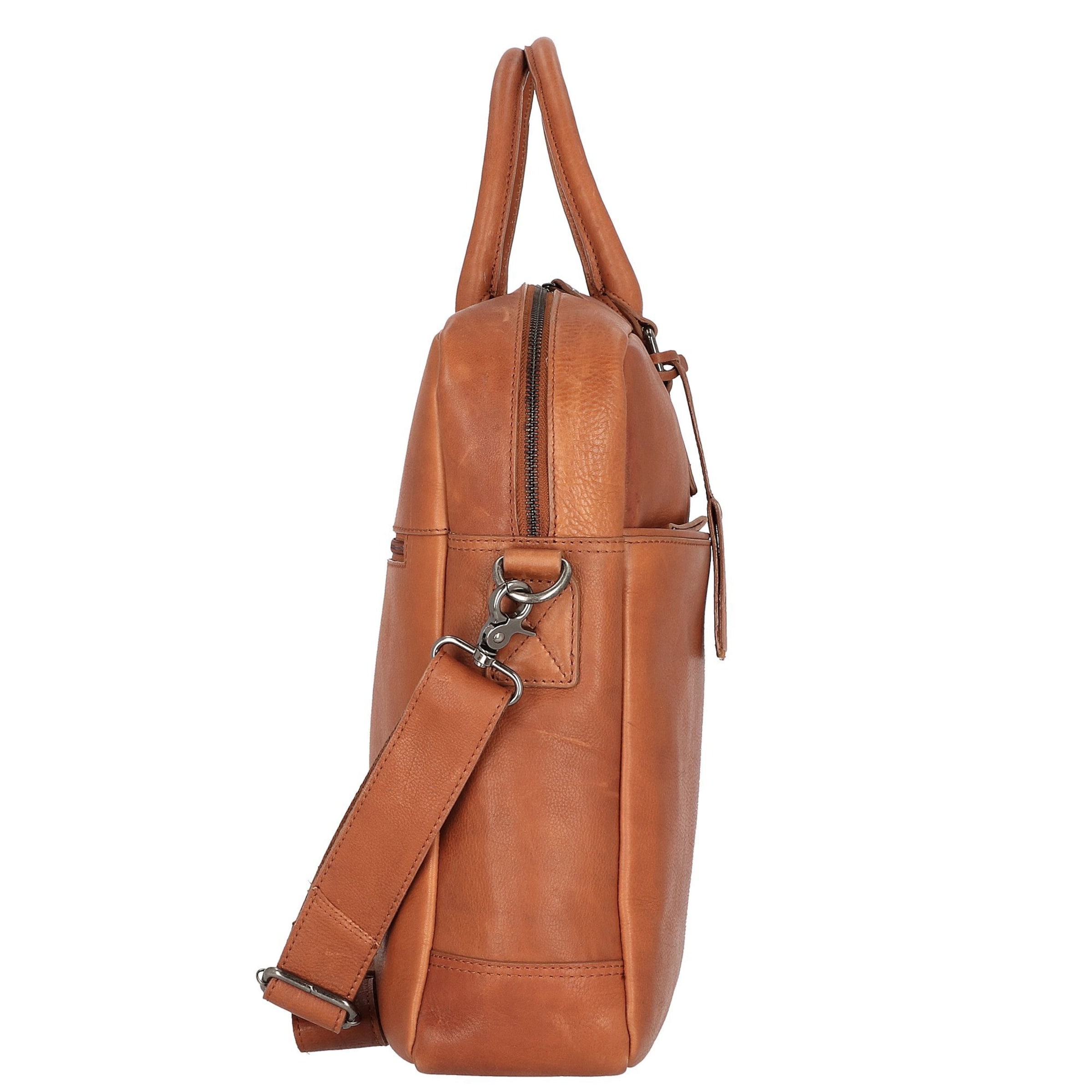 Borsa portadocumenti 'Antique Avery' di Burkely in marrone