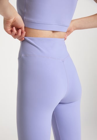 myMo ATHLSR Skinny Workout Pants in Purple