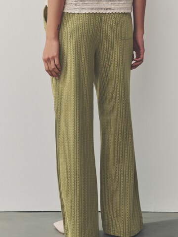 Wide leg Pantaloni di Next in verde