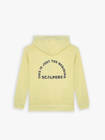 Scalpers Sweatshirt 'Sun' i gul