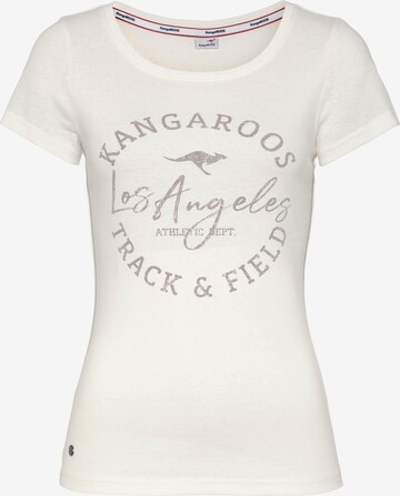 KangaROOS Shirt in Beige: front