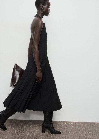 MANGO Abendkleid 'Pepli' in Schwarz