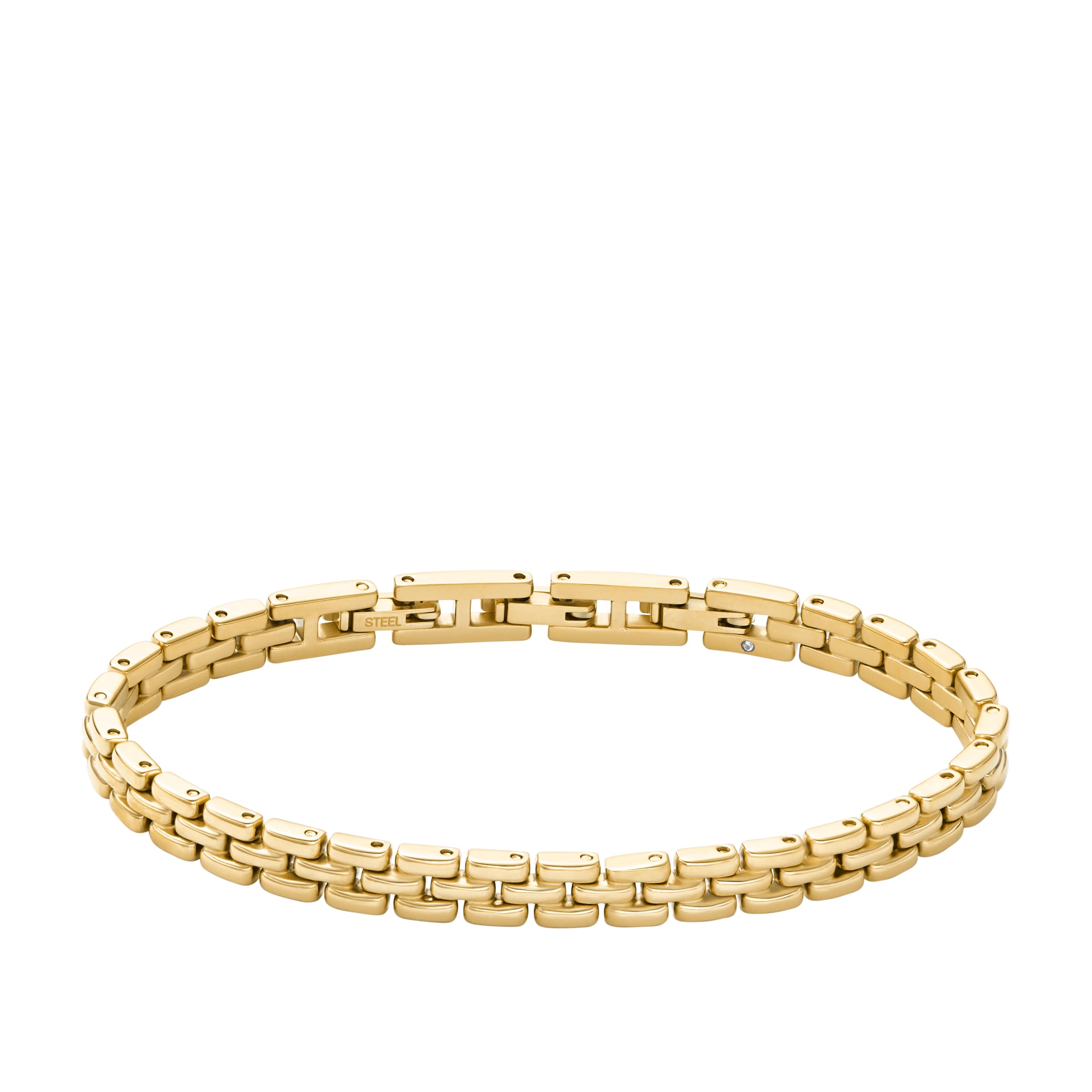 FOSSIL - Pulsera 'Arden' en oro: frente