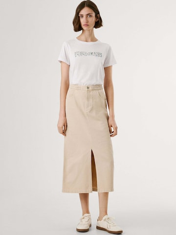 Gonna 'Saura' di Pepe Jeans in beige