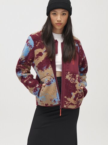 Pinetime Clothing Fleece jas in Gemengde kleuren: voorkant