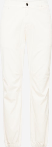 Effilé Pantalon 'CARLO' BOGNER en blanc : devant