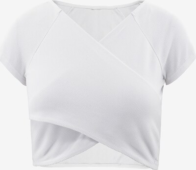 AIKI KEYLOOK Μπλουζάκι σε λευκό, Άποψη προϊόντος