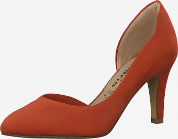 TAMARIS - Zapatos con plataforma en naranja: frente
