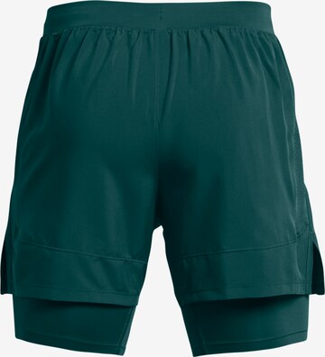 UNDER ARMOUR Regular Sportbroek 'LAUNCH' in Groen