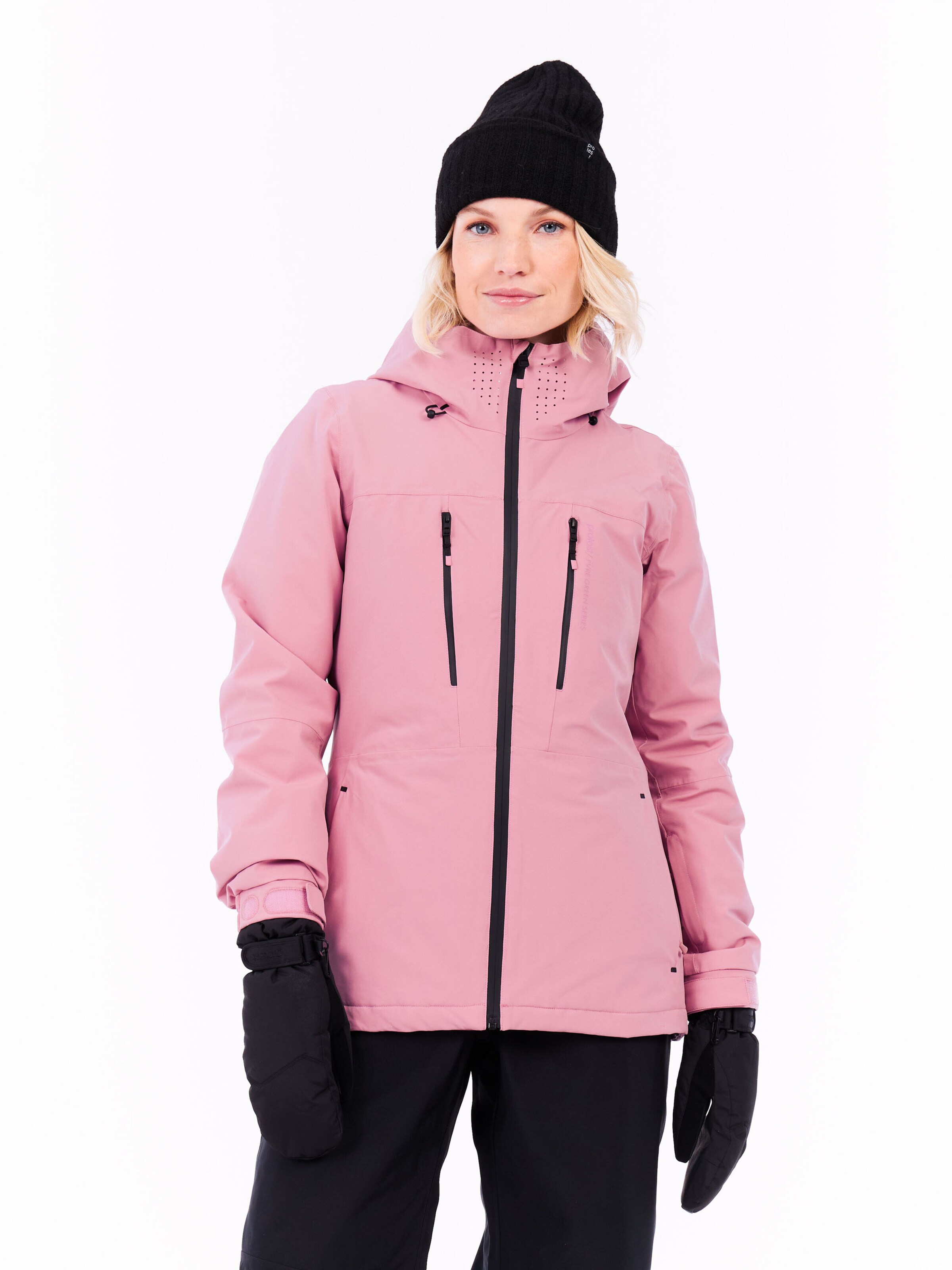 PROTEST Sportjacke 'PRTBEVERLY'‌‌‌‌‌ in Pink: Vorderseite