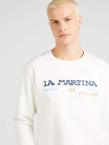 La Martina Sweatshirt in Wit