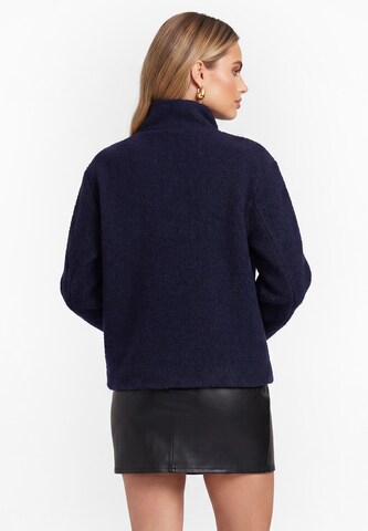 Veste en polaire faina en bleu