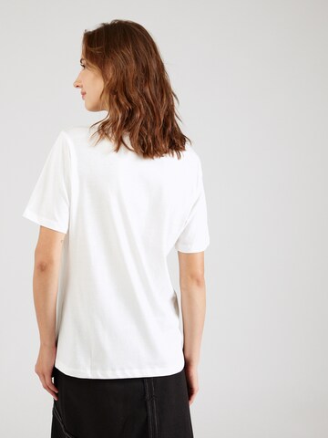 T-shirt Fransa en blanc