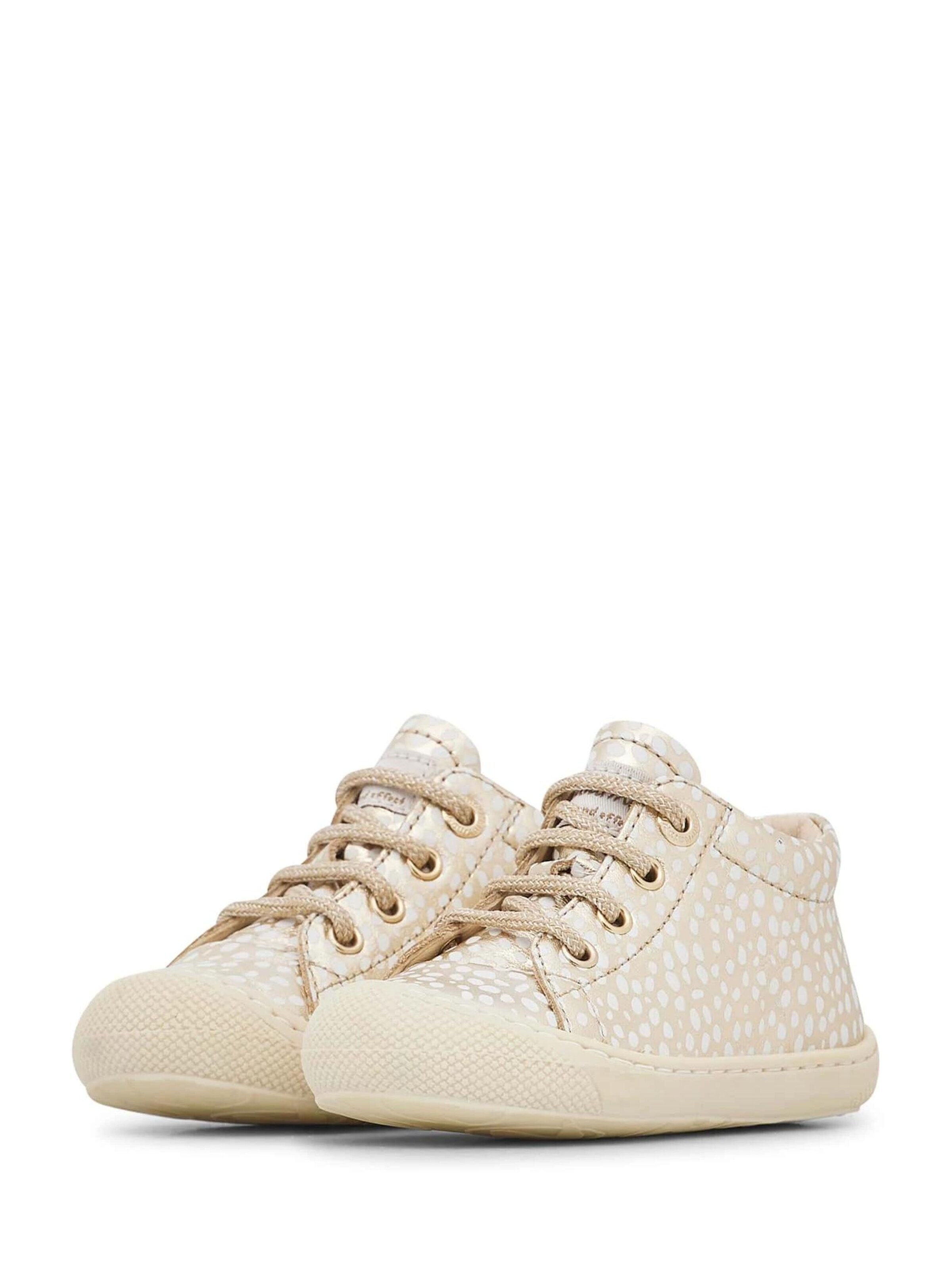 NATURINO Low shoe 'COCOON' in Gold