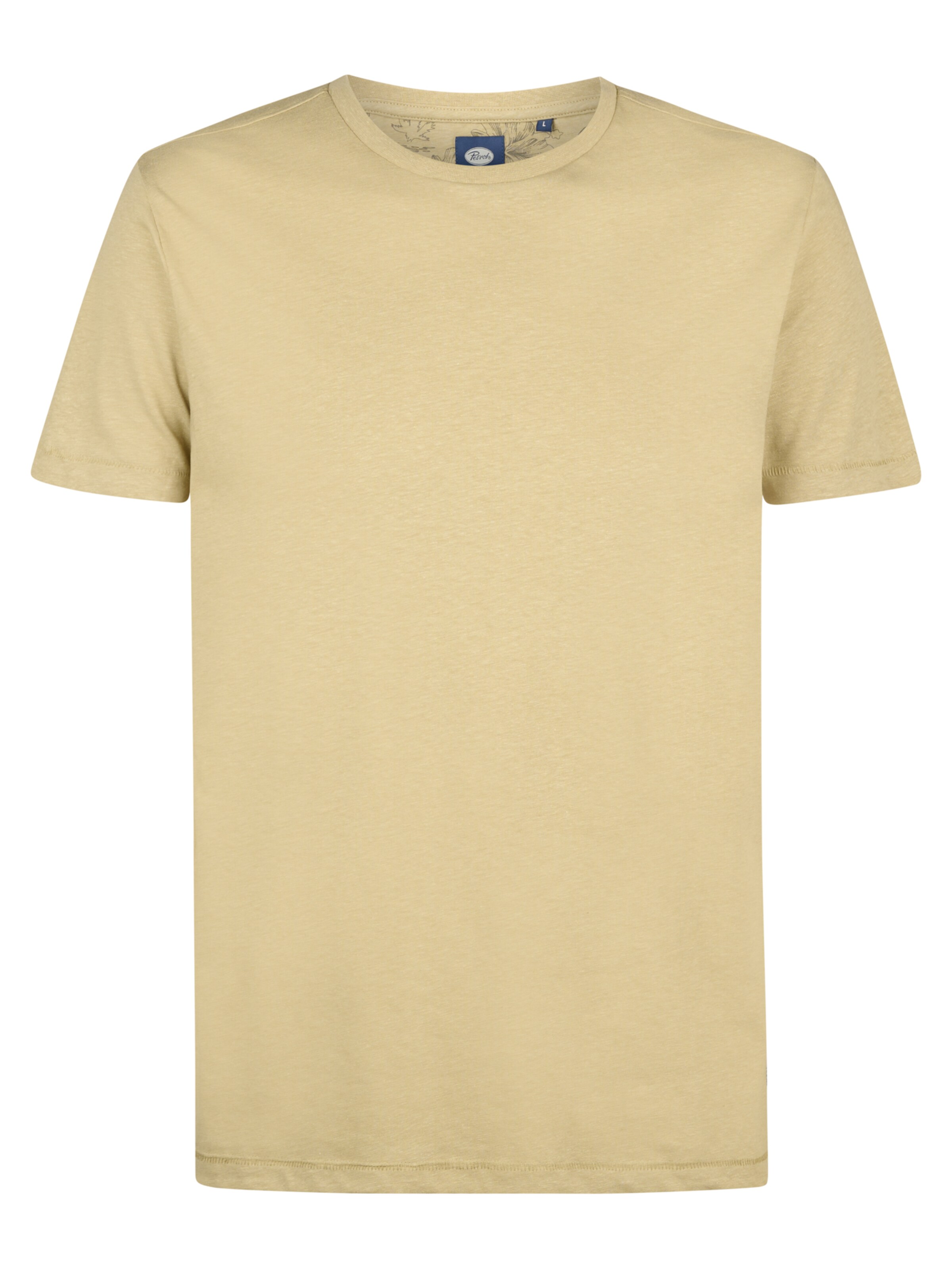 Petrol Industries Μπλουζάκι σε κίτρινο: μπροστά